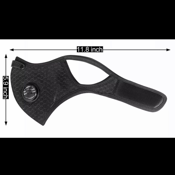 mask with valve and filter - Picture 2 of 4